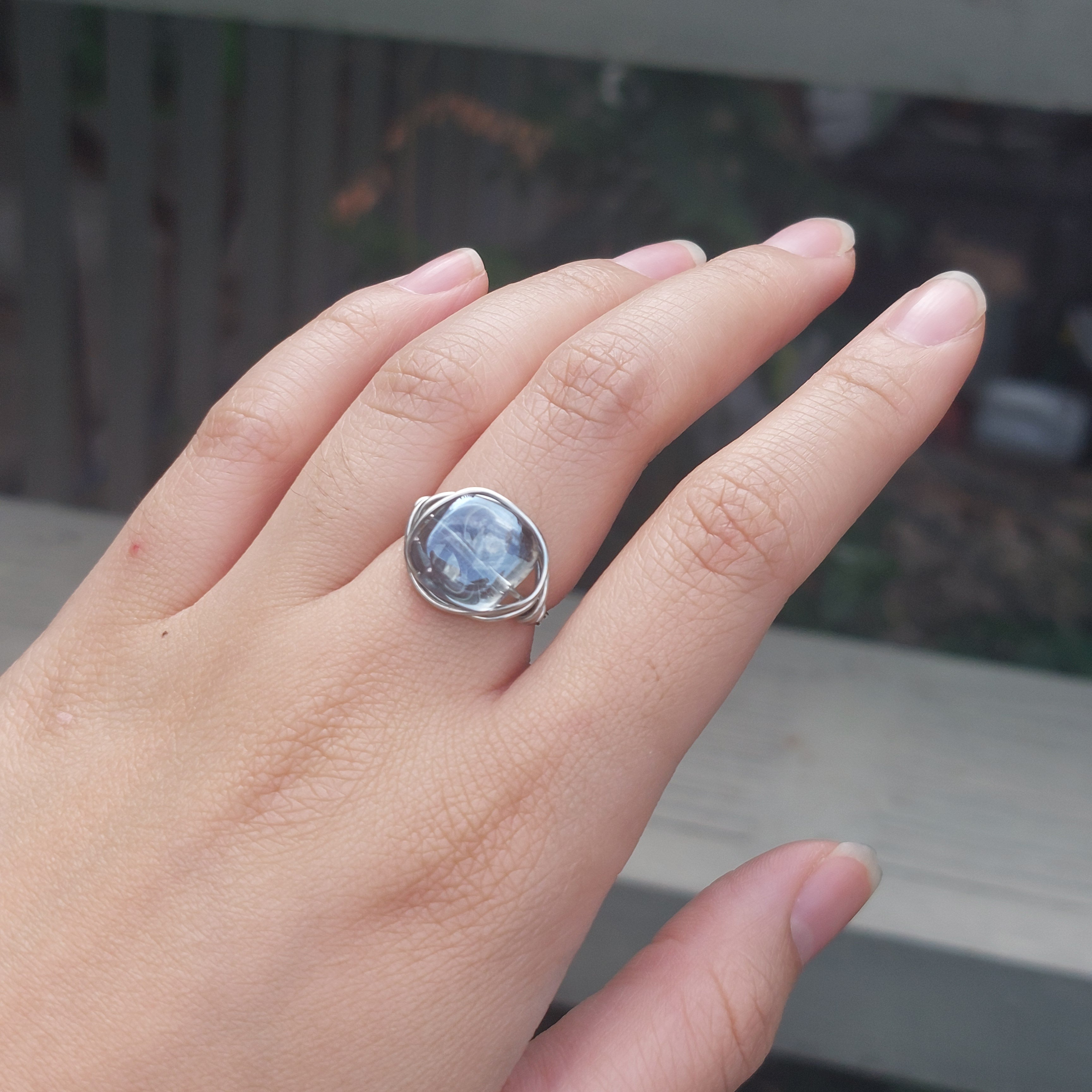 Complex Bead Wire Rings CR008