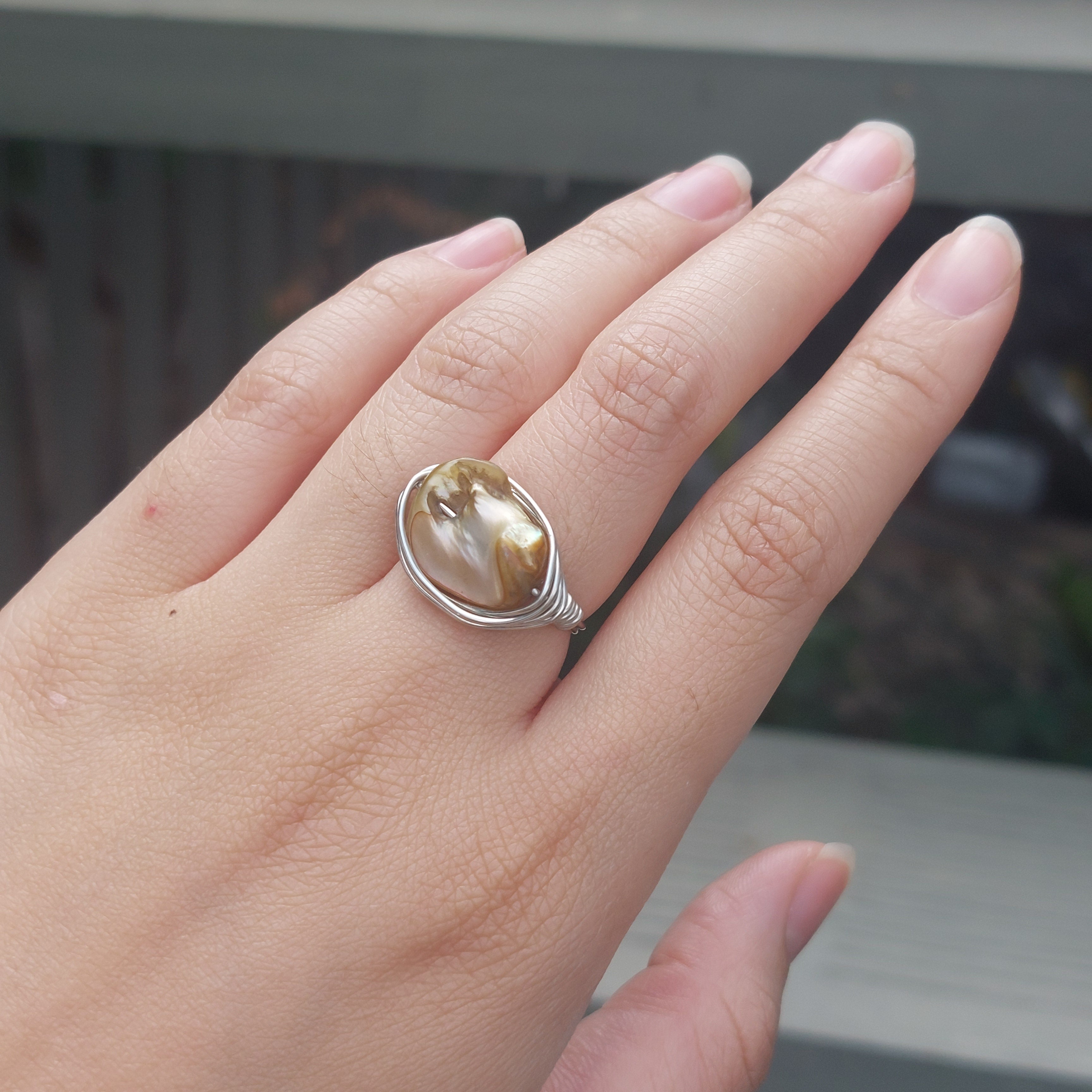 Complex Bead Wire Rings CR009