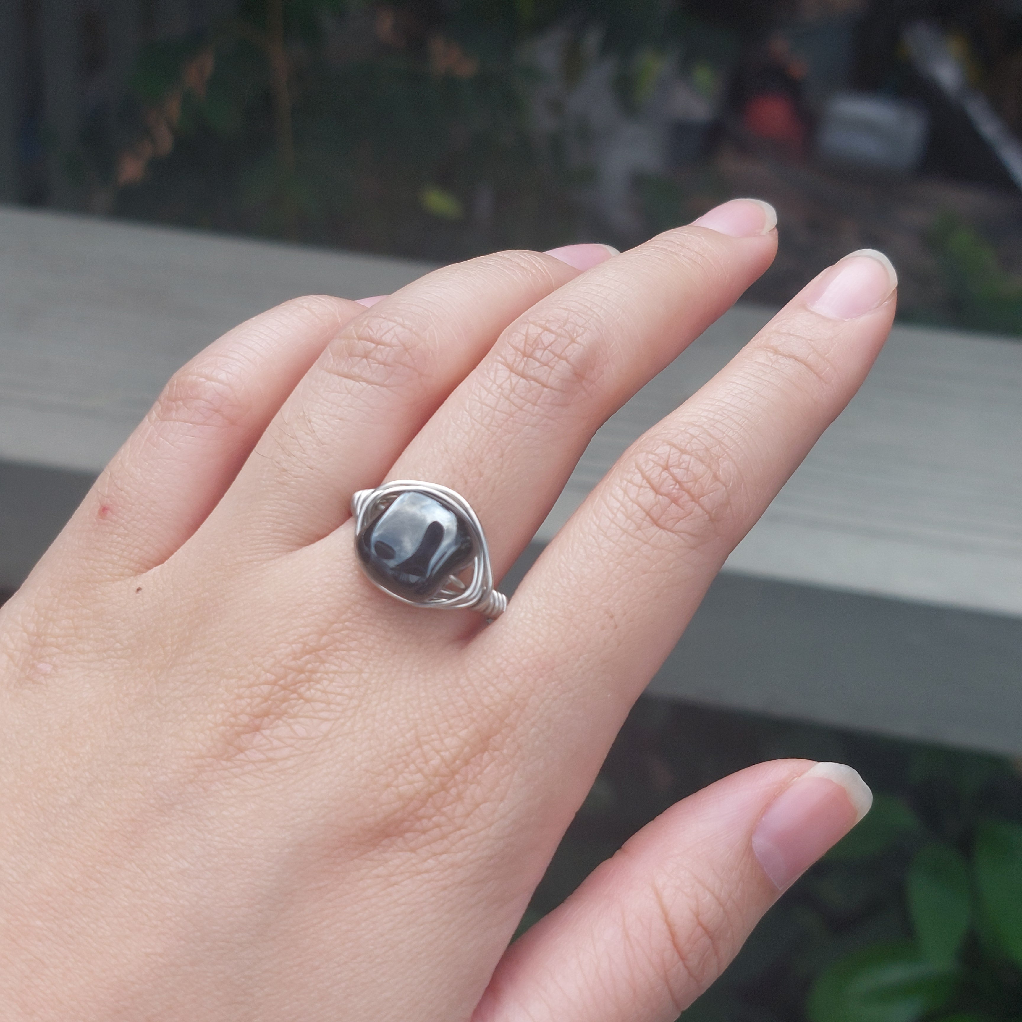 Complex Bead Wire Rings CR020