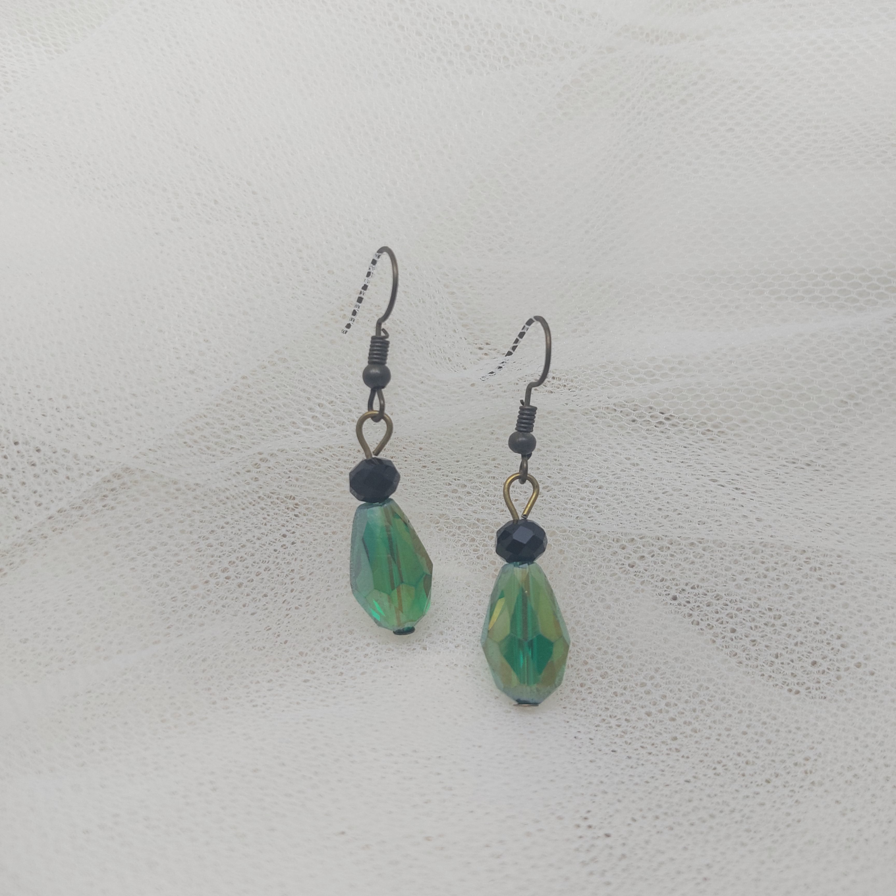 Glass Teardrop Earrings 01/02/03/04