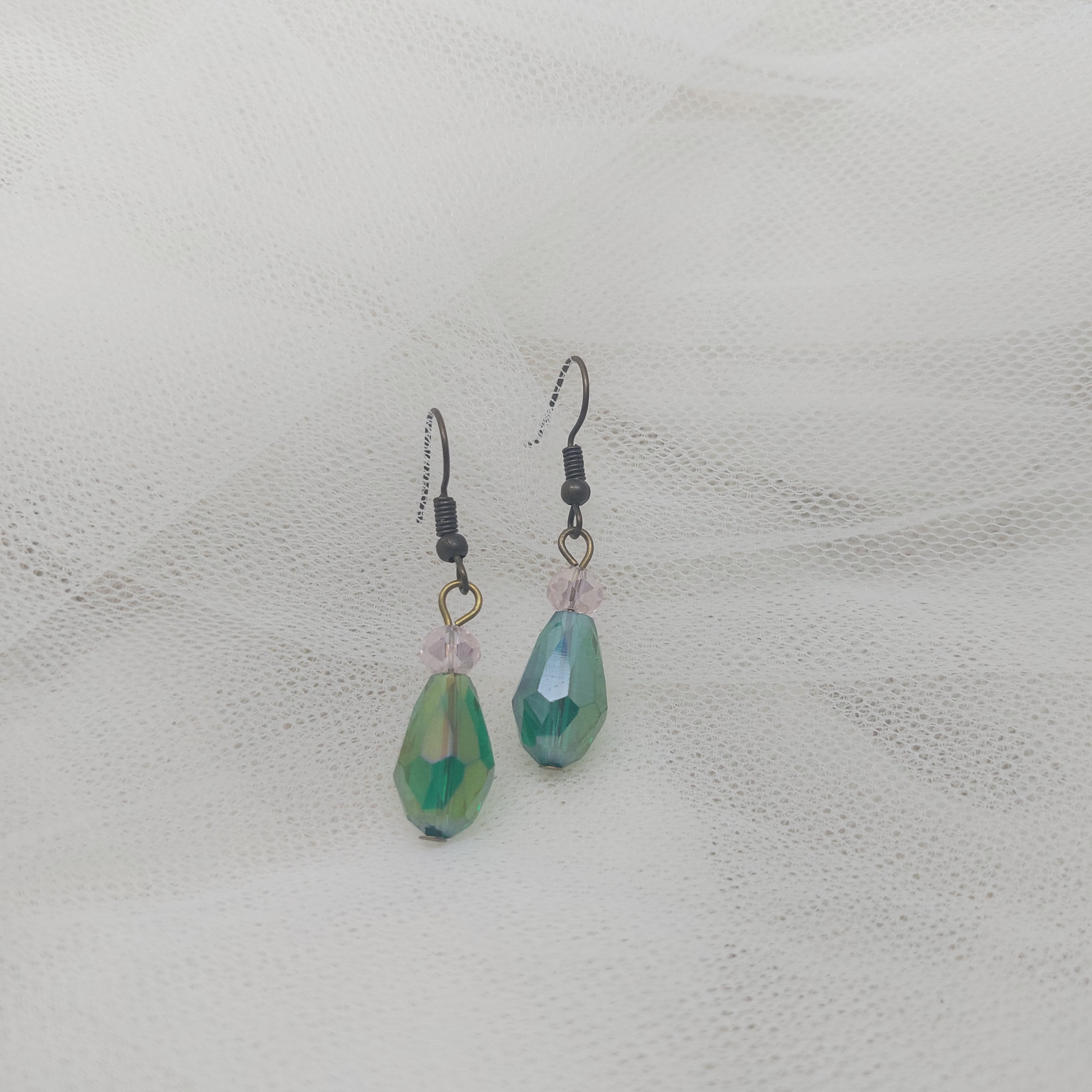 Glass Teardrop Earrings 01/02/03/04