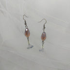 Floral Glass Drop Earrings 01/02/03/04/05