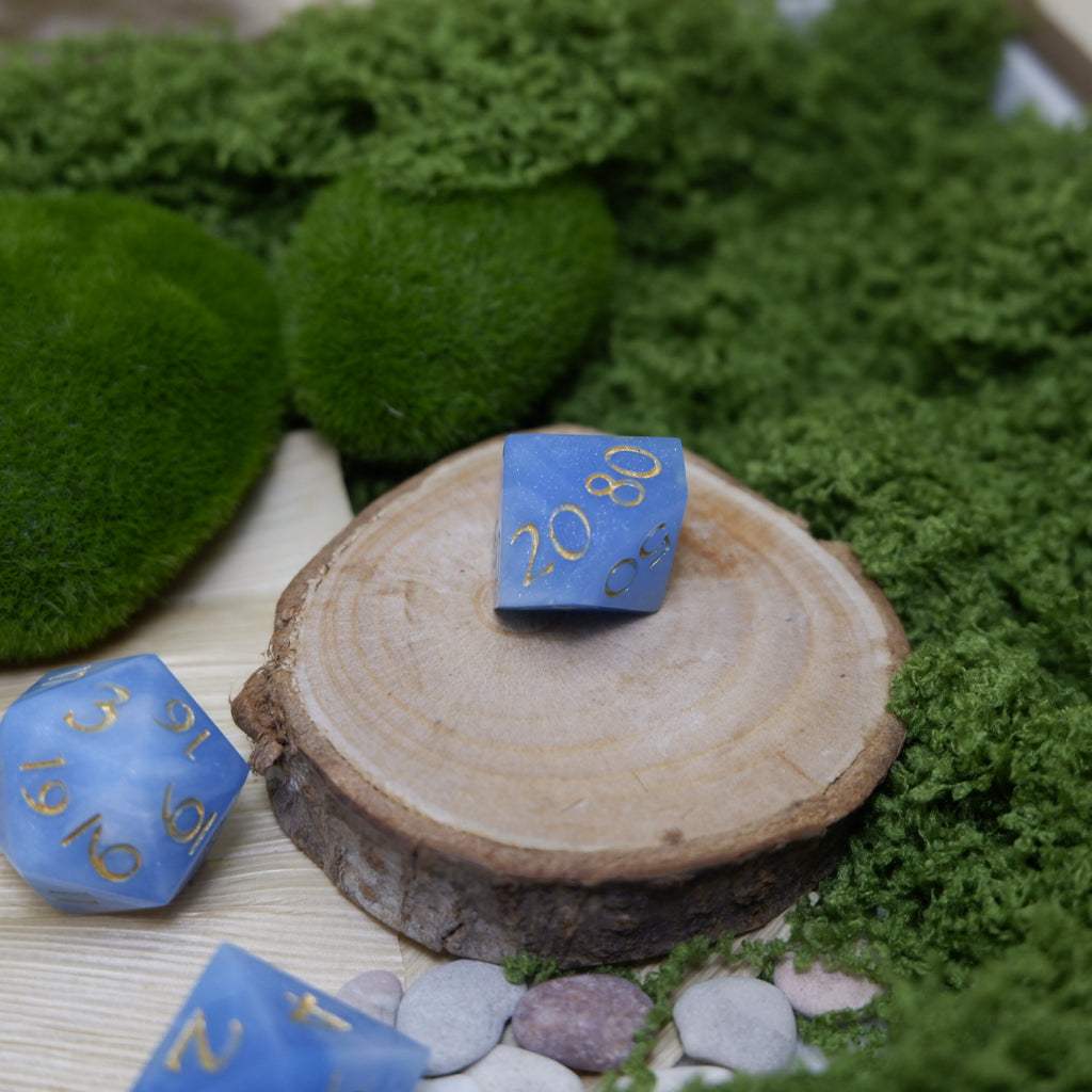 Frostmaiden Touch Artisan Dice Set