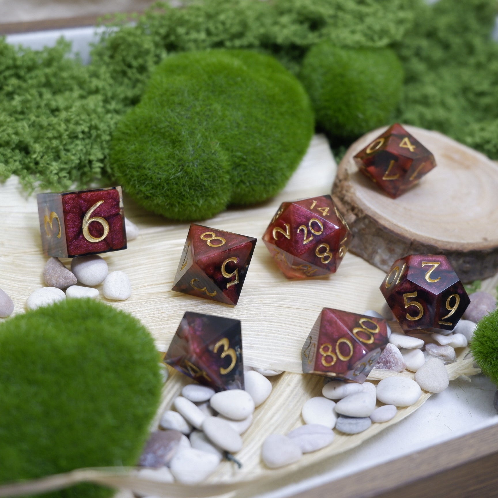 Symphony of War Artisan Dice Set