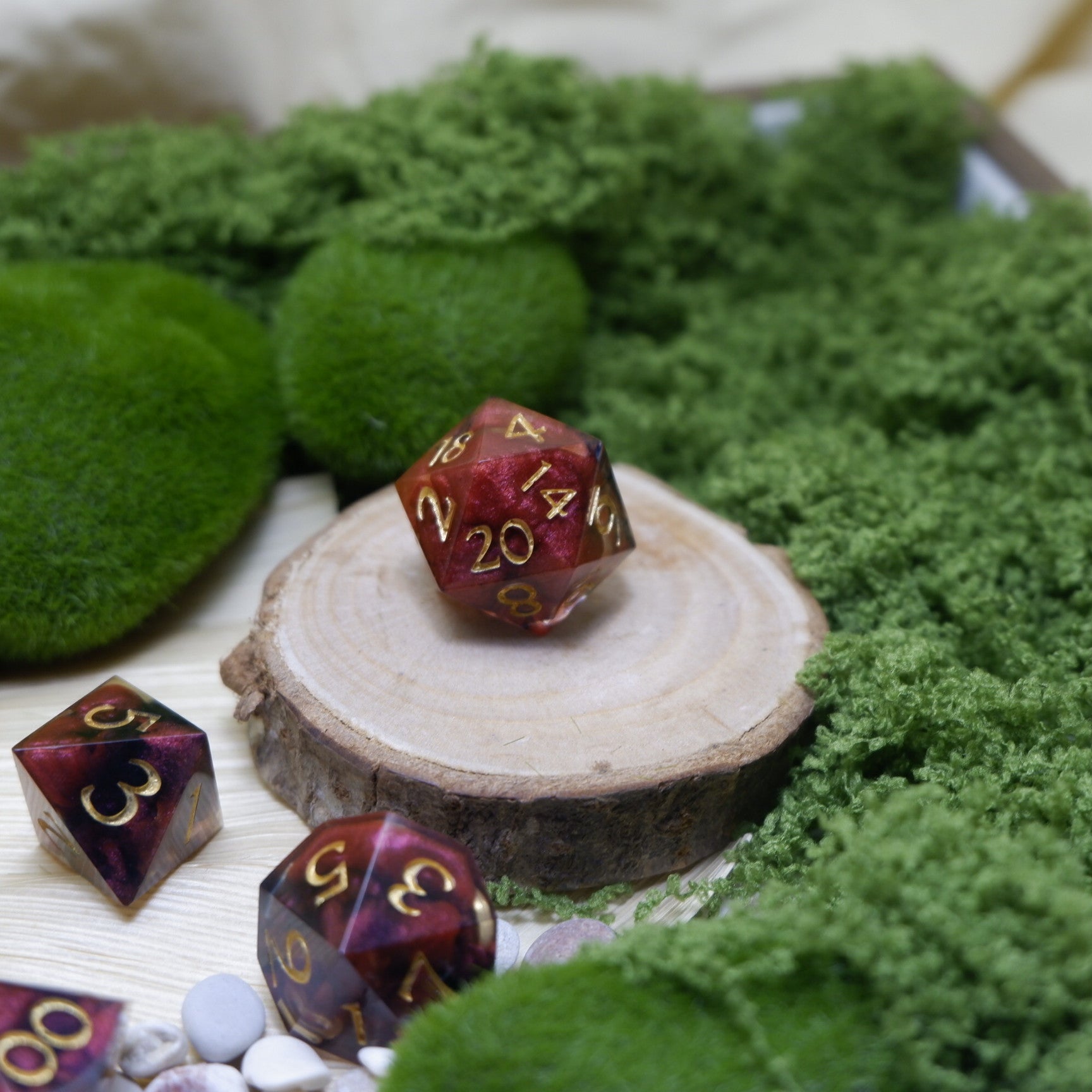 Symphony of War Artisan Dice Set