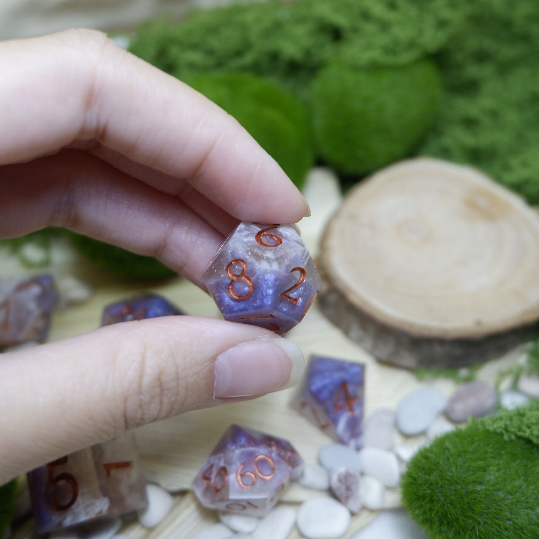 Arcane Waves Artisan Dice Set