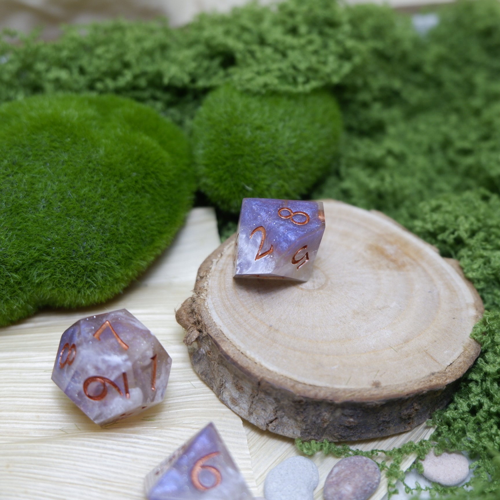 Arcane Waves Artisan Dice Set