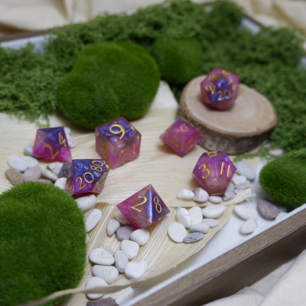 Aether Cloud Artisan Dice Set