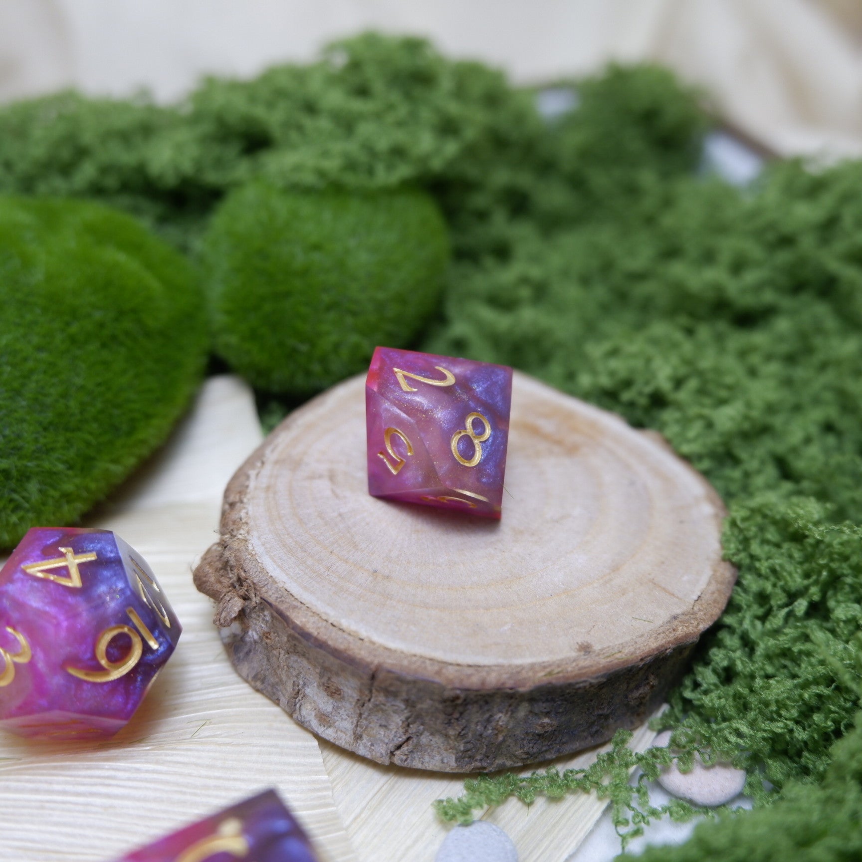 Aether Cloud Artisan Dice Set