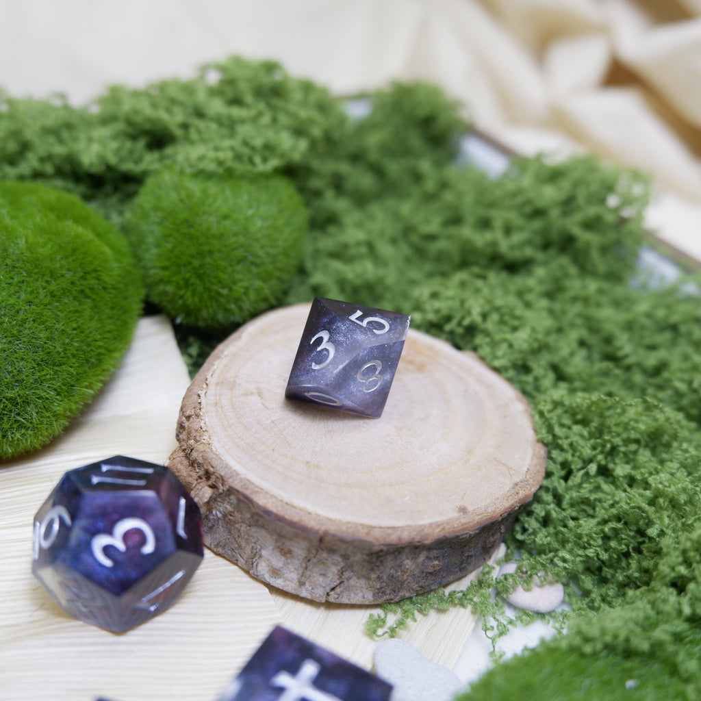 Nebula's Galaxy Artisan Dice Set