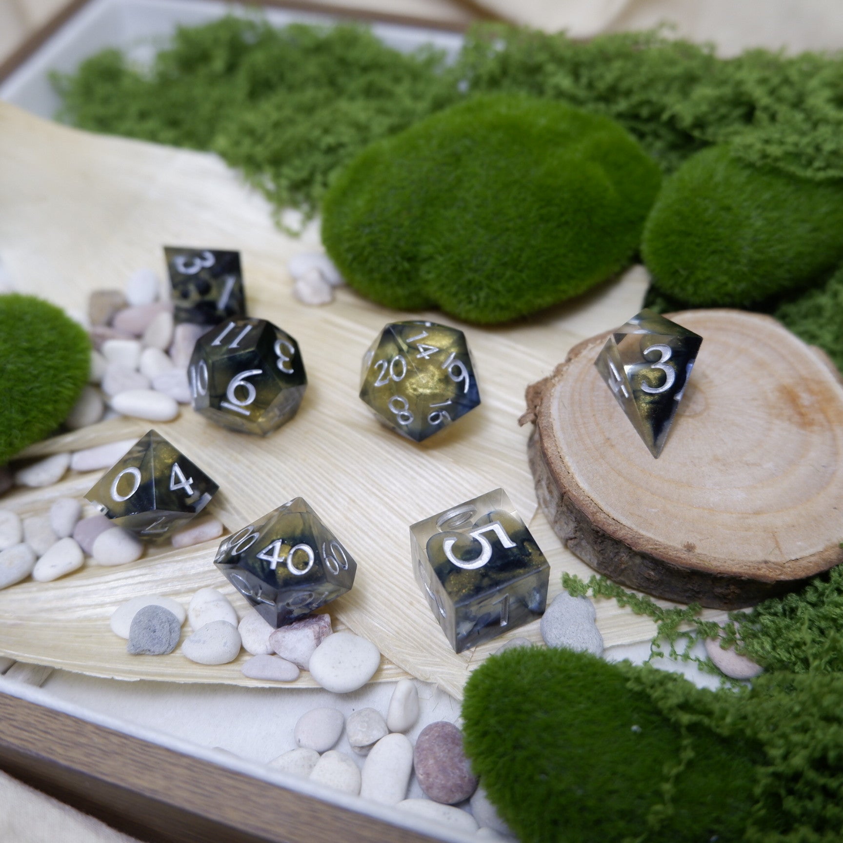 Inkshadow Rites Artisan Dice Set