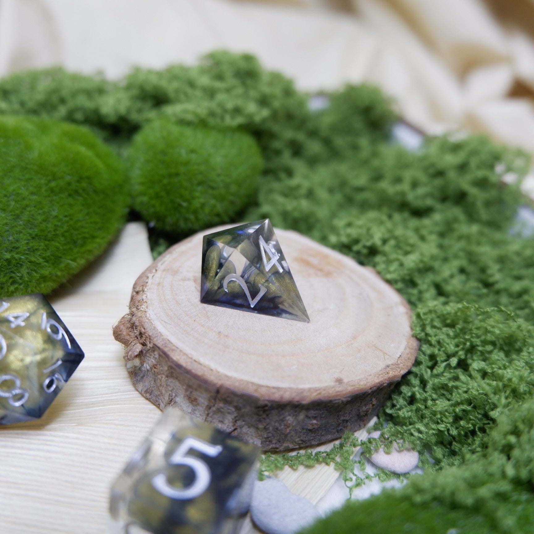 Inkshadow Rites Artisan Dice Set