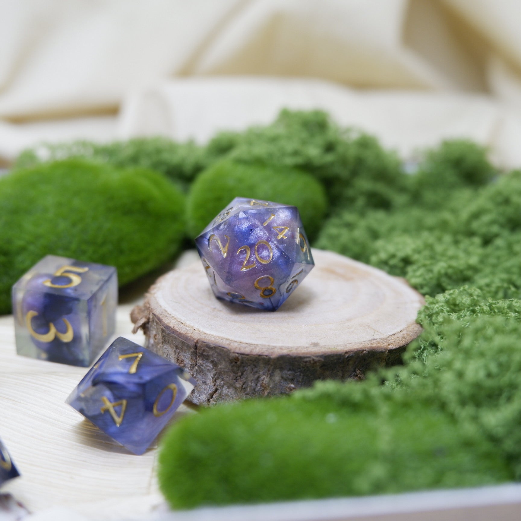 Galaxy's Reach Artisan Dice Set I