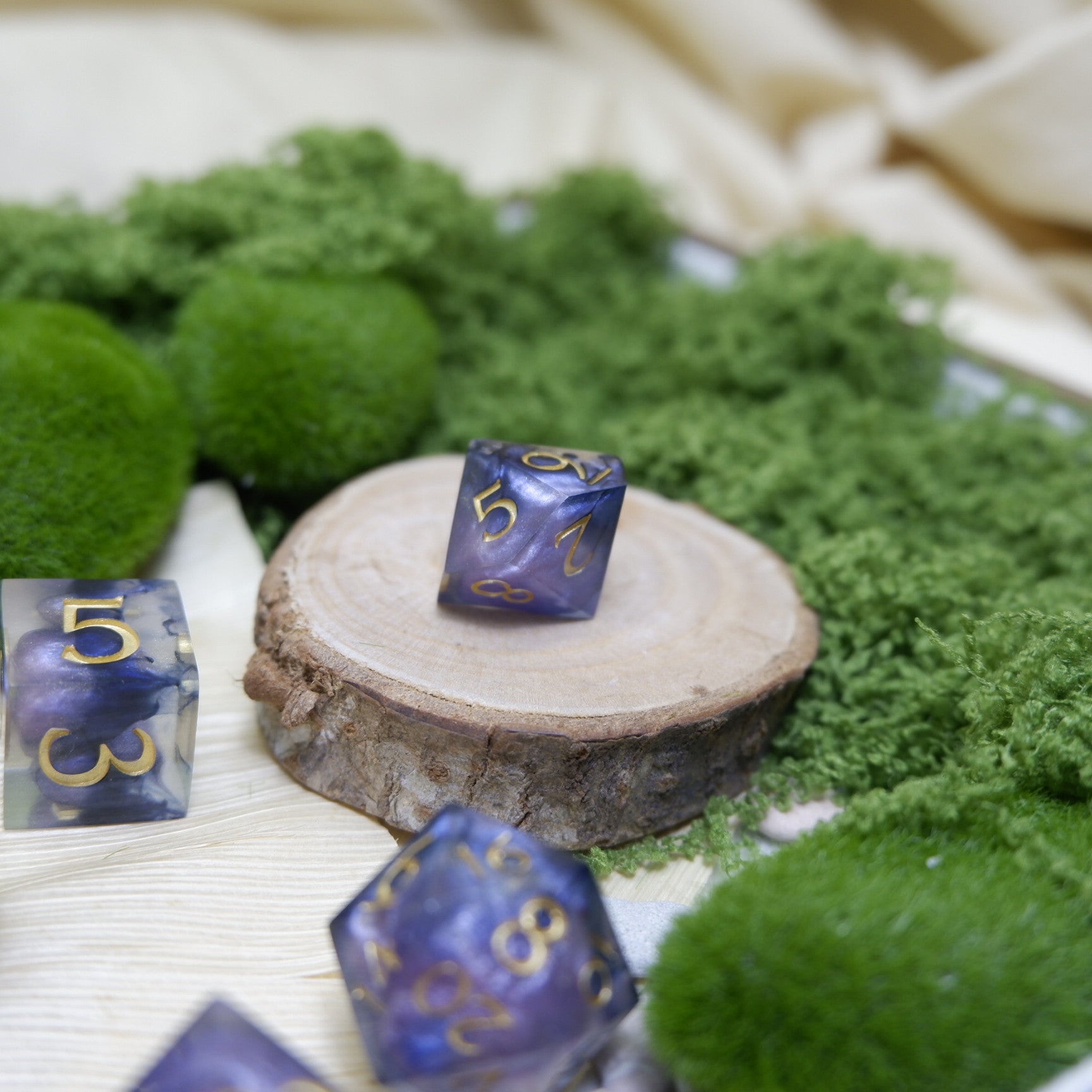 Galaxy's Reach Artisan Dice Set I