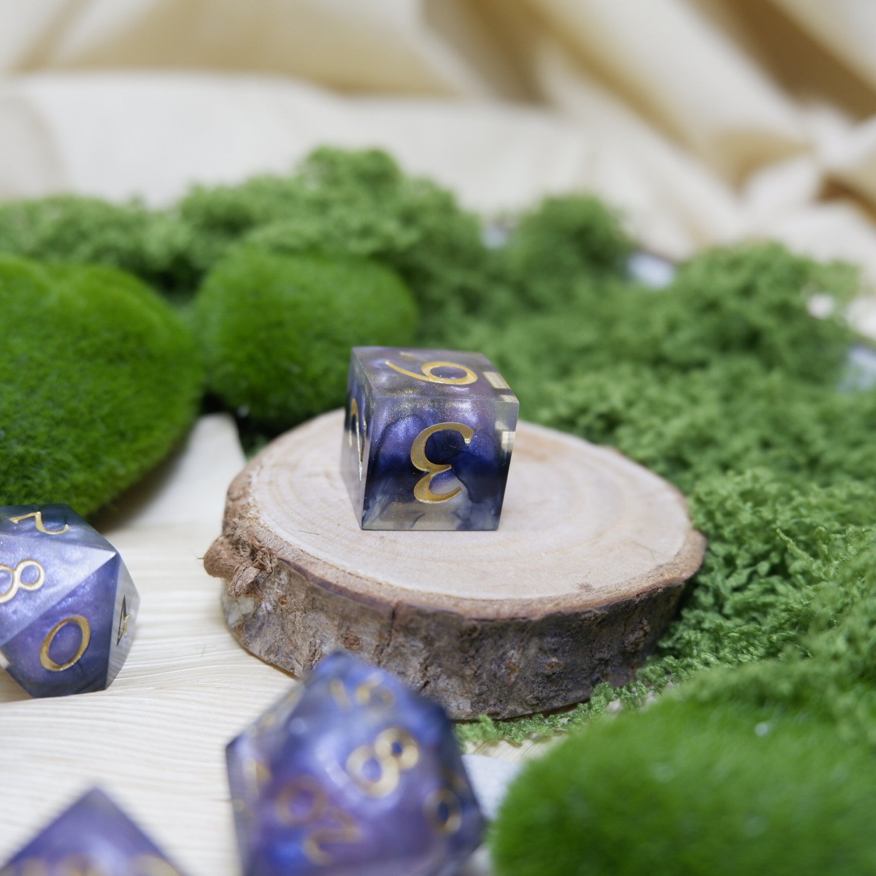 Galaxy's Reach Artisan Dice Set I