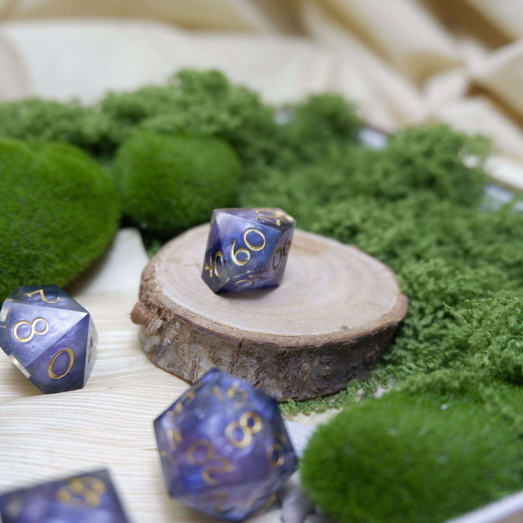 Galaxy's Reach Artisan Dice Set I
