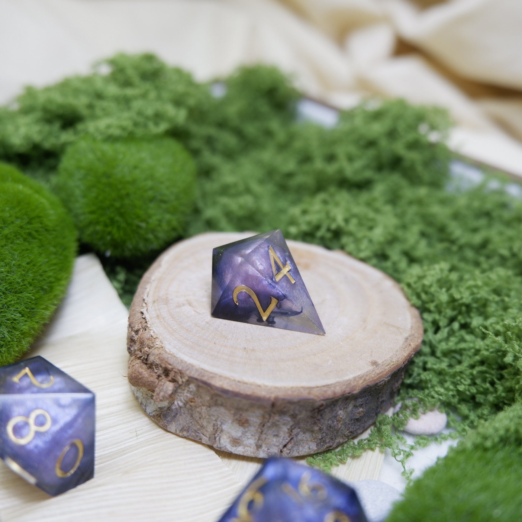 Galaxy's Reach Artisan Dice Set I