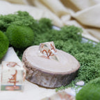 Pristine Copper Artisan Dice Set