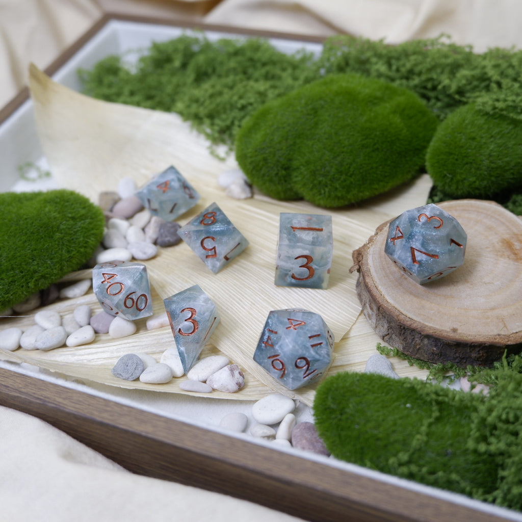 Glimmering Dream Artisan Dice Set