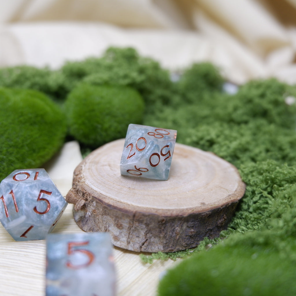Glimmering Dream Artisan Dice Set