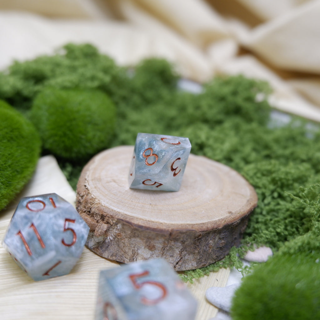 Glimmering Dream Artisan Dice Set