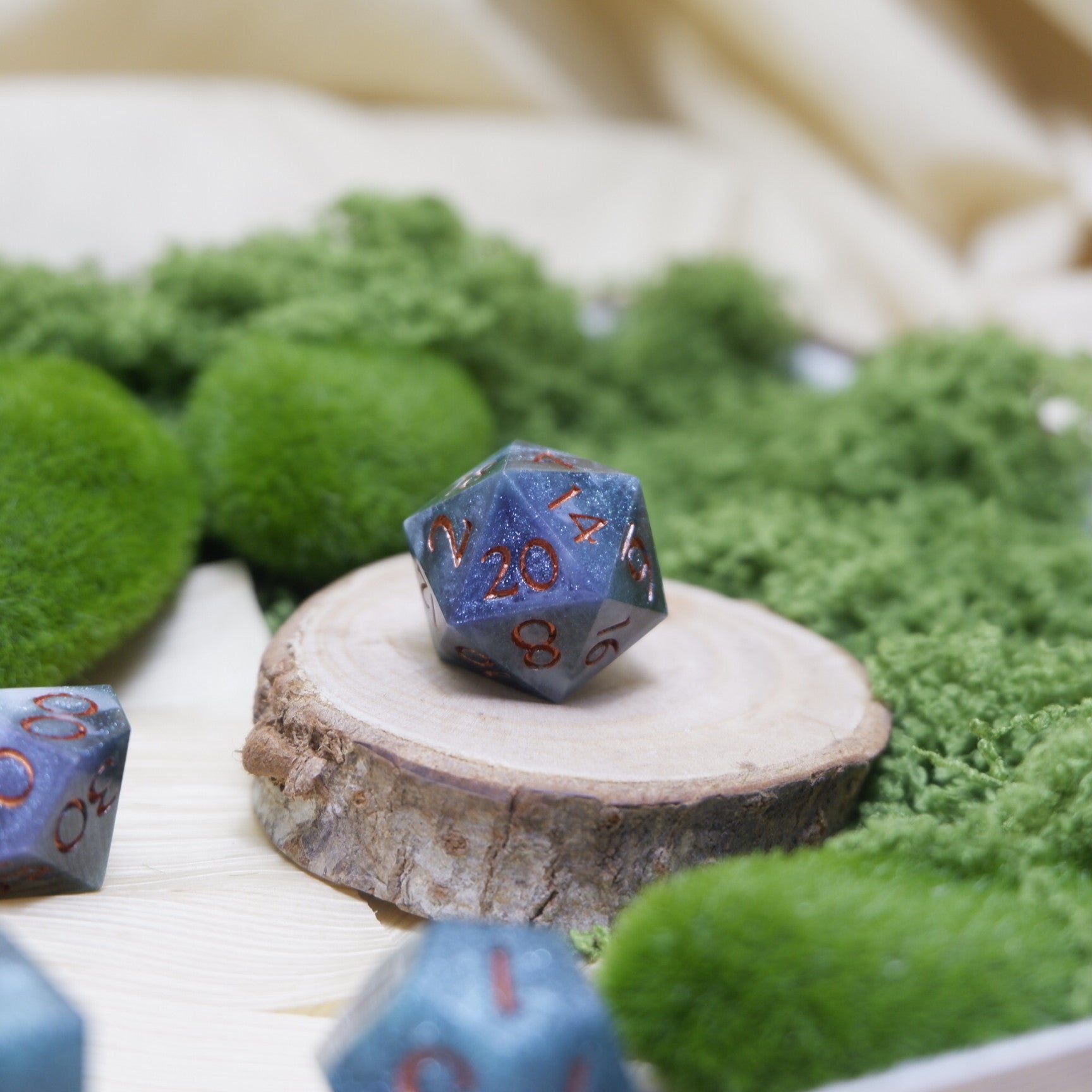 Darkforest Veil Artisan Dice Set