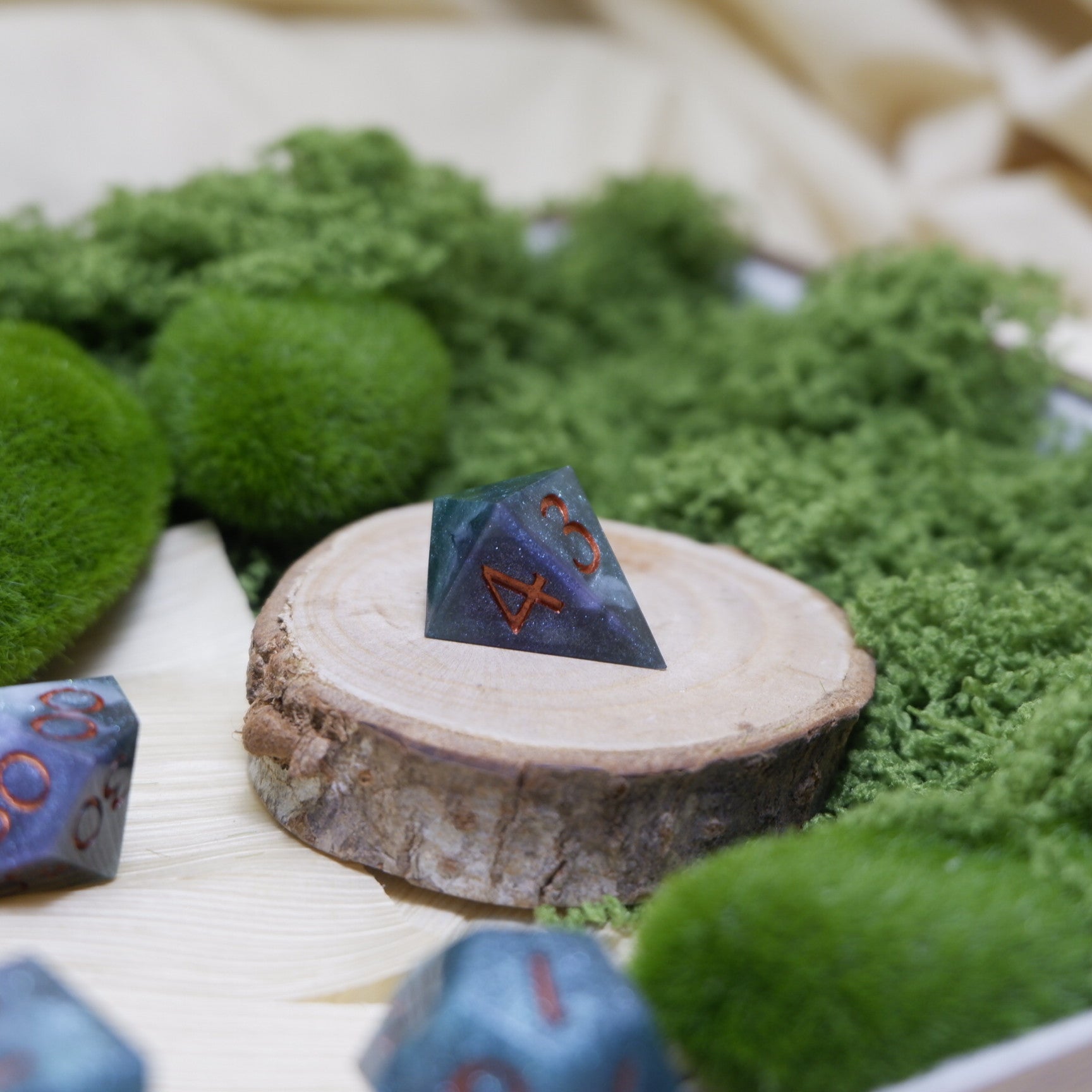 Darkforest Veil Artisan Dice Set