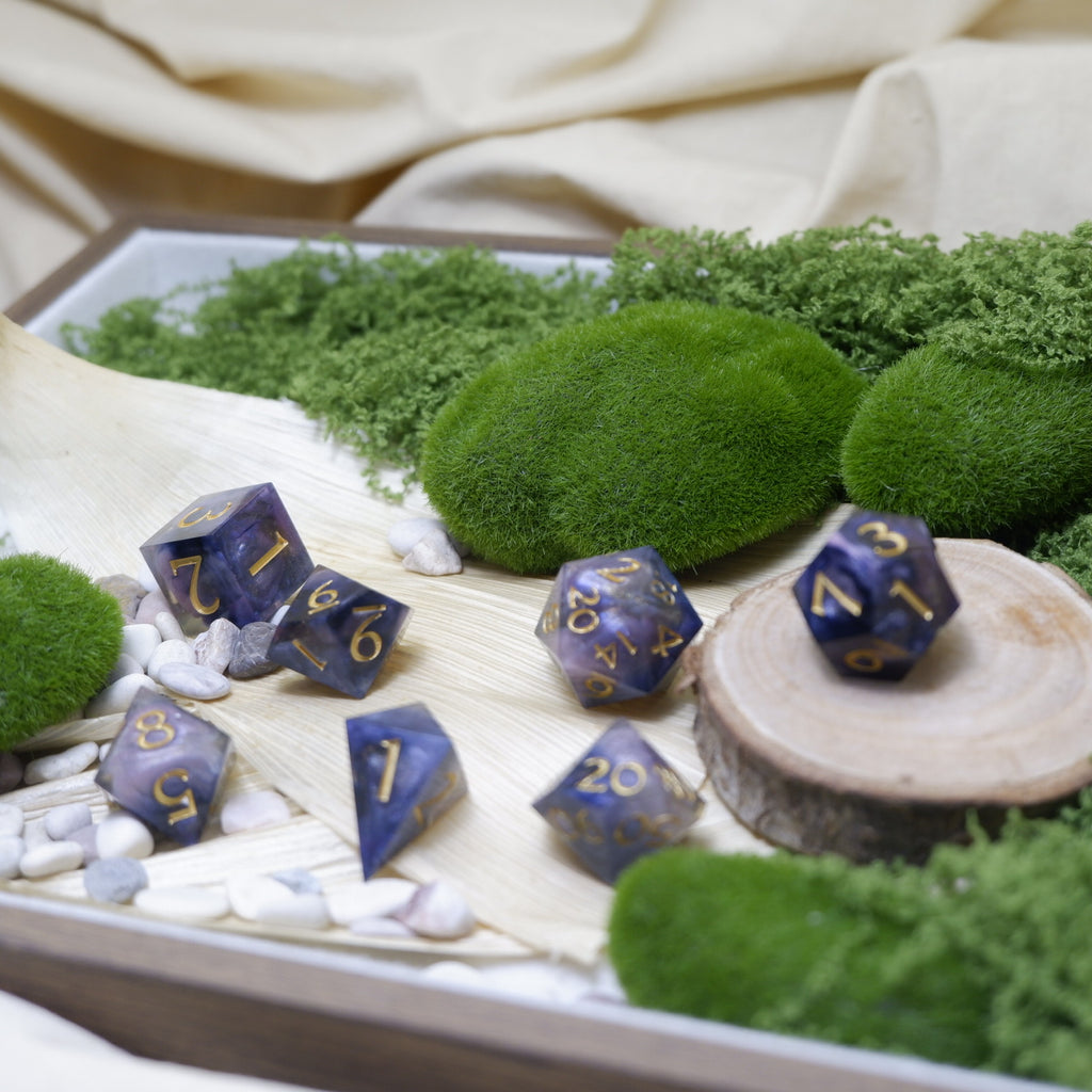 Galaxy's Reach Artisan Dice Set II