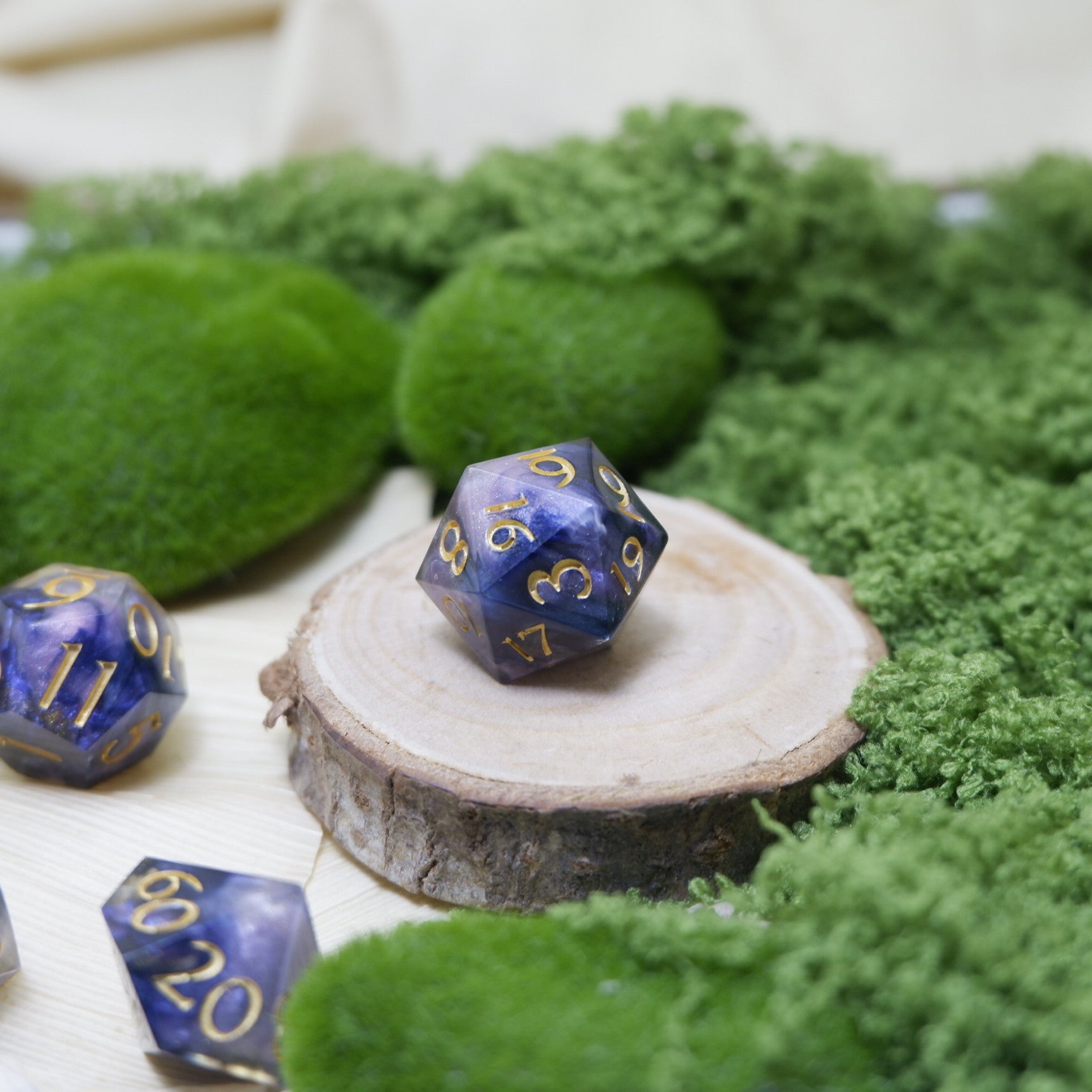 Galaxy's Reach Artisan Dice Set II